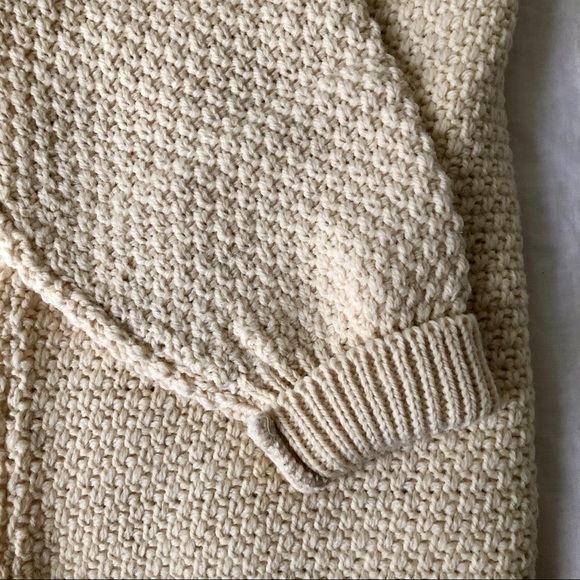 Irish wool fisherman sweater - Picture 5 of 7